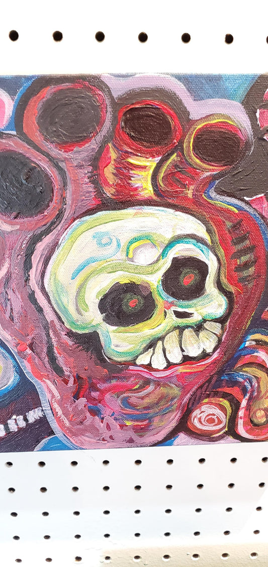 Skull in Heart
